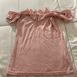 Aeropostale Small Light Pink off the shoulders